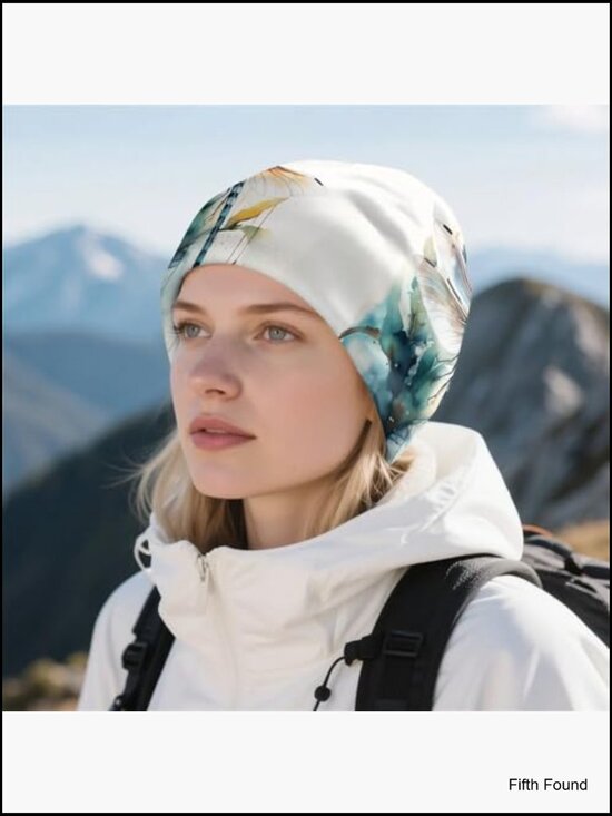 Slouchy Beanie Chemo Cap Turban Cotton Sleep Scarf main image 5
